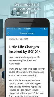 edX android App screenshot 1